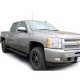 Chevy Silverado 3500HD Crew Cab 2007-2014 iBoard Running Boards Black Aluminum 5 Inches