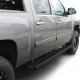 GMC Sierra 3500HD Crew Cab 2007-2014 iBoard Running Boards Black Aluminum 5 Inches