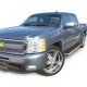 Chevy Silverado 2500HD Crew Cab 2007-2014 iBoard Running Boards Aluminum 5 Inches