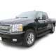 GMC Sierra 2500HD Extended Cab 2007-2013 iBoard Running Boards Black Aluminum 6 Inches