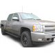 Chevy Silverado 3500HD Crew Cab 2007-2014 iBoard Running Boards Black Aluminum 6 Inches