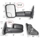 Dodge Ram 2500 2003-2009 Towing Mirrors Power Heated