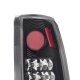 Cadillac Escalade 1999-2000 LED Tail Lights Black Chrome