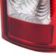 Chevy Silverado 2500 2003-2004 Red Clear LED Tail Lights