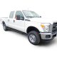 Ford F350 Super Duty Crew Cab 2011-2016 iBoard Running Boards Black Aluminum 6 Inches