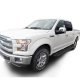 Ford F150 SuperCrew 2015-2020 iBoard Running Boards Black Aluminum 6 Inches