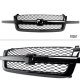 Chevy Avalanche 2003-2006 Black Grille and Smoked Headlights Bumper Lights