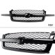 Chevy Silverado 1500HD 2003-2004 Black Grille and Headlights LED Bumper Lights