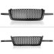 Chevy Silverado 1500HD 2003-2004 Black Grille Punch Style