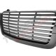 Chevy Avalanche 2003-2006 Black Front Grill and Smoked Headlights Set