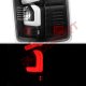 GMC Sierra 1500 2007-2013 Custom LED Tail Lights Black Clear