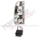 Ford F550 Super Duty 2005-2007 Black Headlights and LED Tail Lights