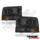 Ford F350 Super Duty 1999-2004 Smoked Headlights and LED Tail Lights