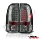 Ford F350 Super Duty 1999-2004 Smoked Headlights and LED Tail Lights