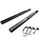 Dodge Ram 2500 Regular Cab 2003-2009 Nerf Bars Black 4 Inches Oval