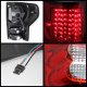 Toyota Tundra 2007-2013 Red and Clear LED Tail Lights