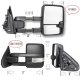 Chevy Silverado 3500HD 2015-2019 Towing Mirrors Clear LED Lights Power Heated