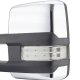 GMC Sierra 3500HD 2007-2014 Chrome Towing Mirrors Clear LED Lights Power Heated