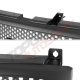 GMC Sierra 1999-2002 Black Front Grille Punch Style