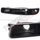 GMC Sierra 1999-2002 Black Vertical Grille and Headlights Set