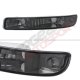 GMC Sierra 2500 1999-2002 Chrome Vertical Grille and Smoked Clear Headlights Set