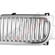 GMC Yukon XL 2000-2006 Chrome Vertical Grille and Smoked Clear Headlights Set