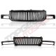 GMC Sierra 1500HD 2005-2006 Black Vertical Grille and Headlights LED DRL Bumper Lights