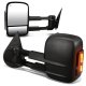 Chevy Silverado 2007-2013 Power Heated Towing Mirrors Smoked Turn Signal Lights