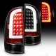 Toyota Tacoma 2005-2015 Black LED Tube LED Tail Lights