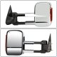 GMC Sierra 1500HD 2001-2002 Chrome Towing Mirrors Power Heated LED Signal Lights