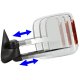 GMC Sierra 1500HD 2001-2002 Chrome Towing Mirrors Power Heated LED Signal Lights