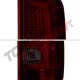 GMC Sierra 2500HD 2015-2018 Custom LED Tail Lights Tinted Red