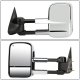 Chevy Silverado 2500 2003-2004 Chrome Towing Mirrors Power Heated