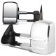 Chevy 2500 Pickup 1988-1998 Chrome Power Towing Mirrors