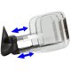 Chevy Silverado 2500HD 2001-2002 Chrome Towing Mirrors Power Heated Smoked LED Signal Lights