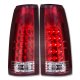 Chevy 1500 Pickup 1988-1998 LED Tail Lights Red and Clear