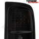 Dodge Ram 2500 1994-2002 Black Smoked LED Tail Lights