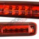 Chevy Silverado 1500HD 2001-2006 Red Full LED Third Brake Light with Cargo Light