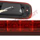 Chevy Silverado 1500HD 2001-2006 Red Full LED Third Brake Light with Cargo Light