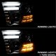 Dodge Ram 3500 2010-2018 Smoked Projector Headlights Tube DRL