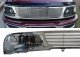 Ford Expedition 1997-1998 Chrome Billet Grille and Black Projector Headlights