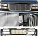 GMC Sierra 1500 1994-1998 Black and Chrome Wave Billet Grille