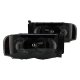 Dodge Ram 3500 2003-2005 Black Smoked Headlights