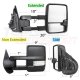 Chevy Avalanche 2007-2013 Towing Mirrors Clear LED DRL Power Heated