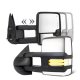 Chevy Tahoe 2007-2014 Chrome Towing Mirrors Clear LED DRL Power Heated