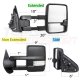 GMC Sierra 3500HD 2015-2019 Towing Mirrors Clear LED DRL Power Heated