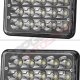 Plymouth Fury 1977-1978 Black Full LED Seal Beam Headlight Conversion Low and High Beams