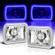 Acura Integra 1986-1989 Blue SMD LED Sealed Beam Headlight Conversion