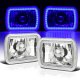 Ford Pinto 1979-1980 Blue SMD LED Sealed Beam Headlight Conversion