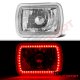 Acura Integra 1986-1989 Red SMD LED Sealed Beam Headlight Conversion